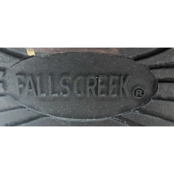 Falls Creek Black Waterproof / Front Zip / Winter Boots / 3M Insulated / Size: 7